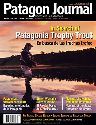 Portada de la edición "Verano Austral 2012/2013" de Patagon Journal
