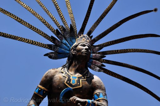 Estatua en Querétaro, México