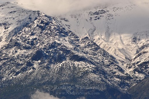 Cordillera de Los Andes con Nieve